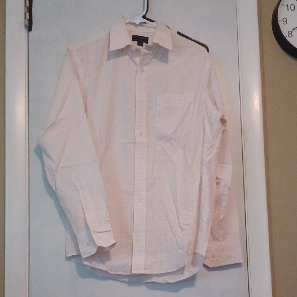 Banana Republic Men's Casual Button Down Shirt - Light Pink
